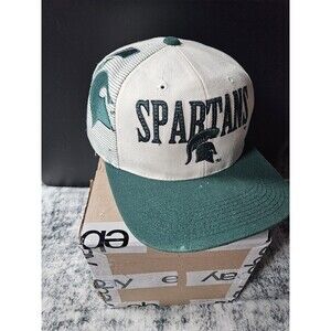 Vintage Michigan State University Spartans Sports Specialties Shadow Snapback